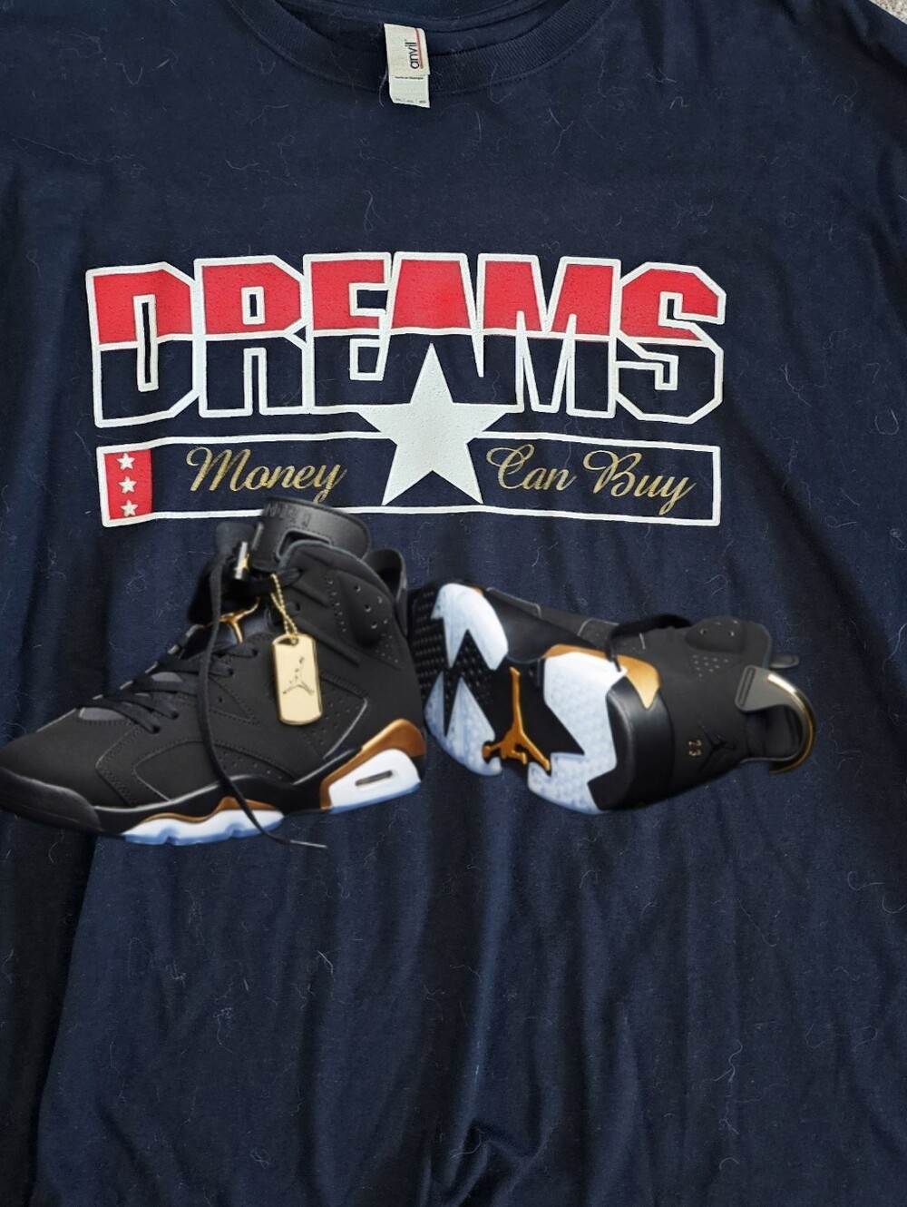 DREAM TEAM Jordan Olympics Tshirt For Multiple Jordan Sneakers